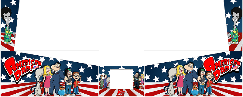 Virtual Pinball U.S.A American Dad-Pinball Theme