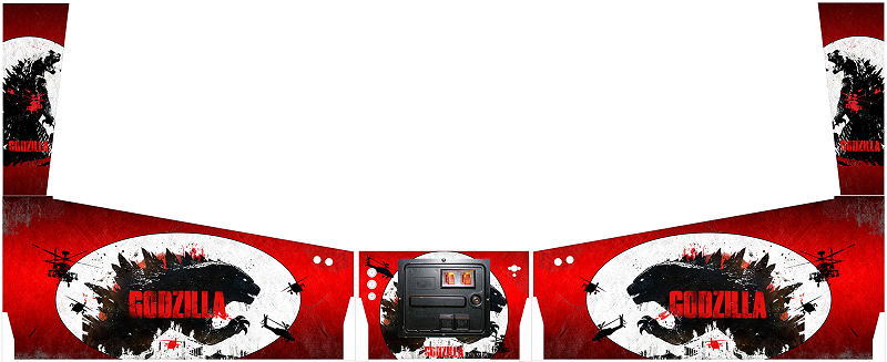Virtual Pinball U.S.A Godzilla-Pinball Theme